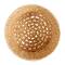 Household Essentials 9.75" Natural Handwoven Corn Leaf Waste Basket